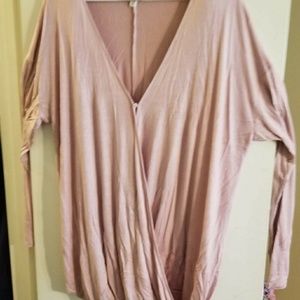 Pink nursing shirt